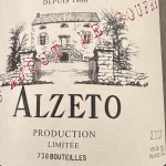 Alzeto sans ajout de soufre