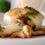 Seiche entière poêlée