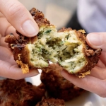 Beignets de courgettes à la menthe fraîche